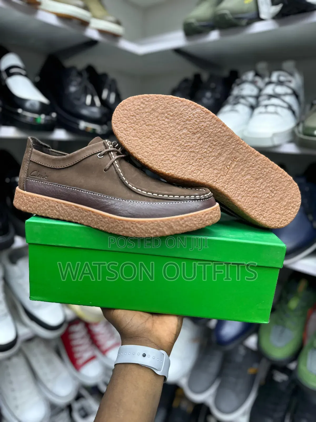 Men's Leather Shoes Clarks Brand Exclusively Well