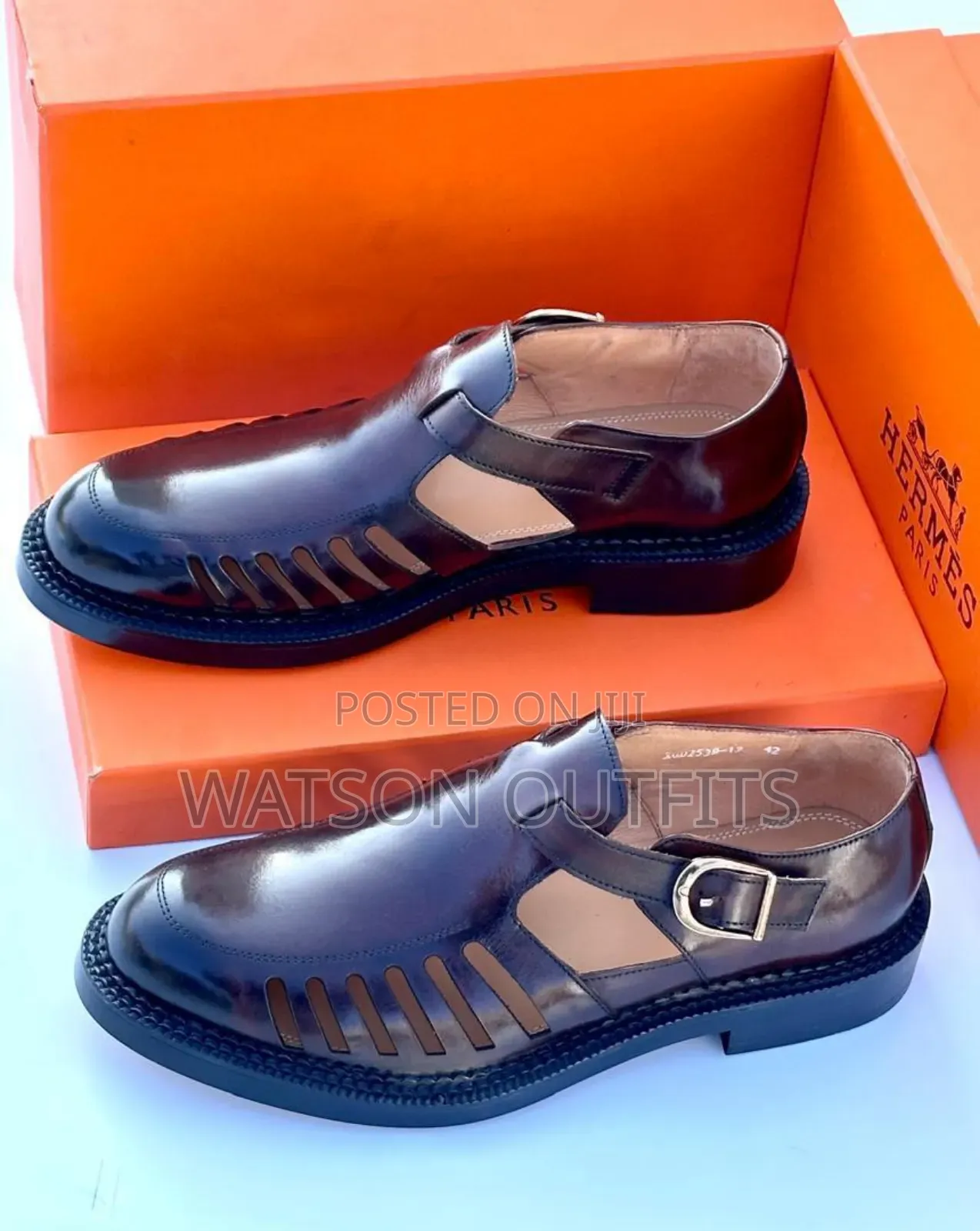 Men's Leather Shoes J.M.Weston Clarks Very Hot