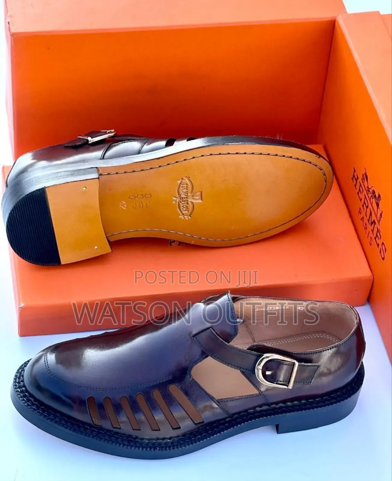Men's Leather Shoes J.M.Weston Clarks Very Hot