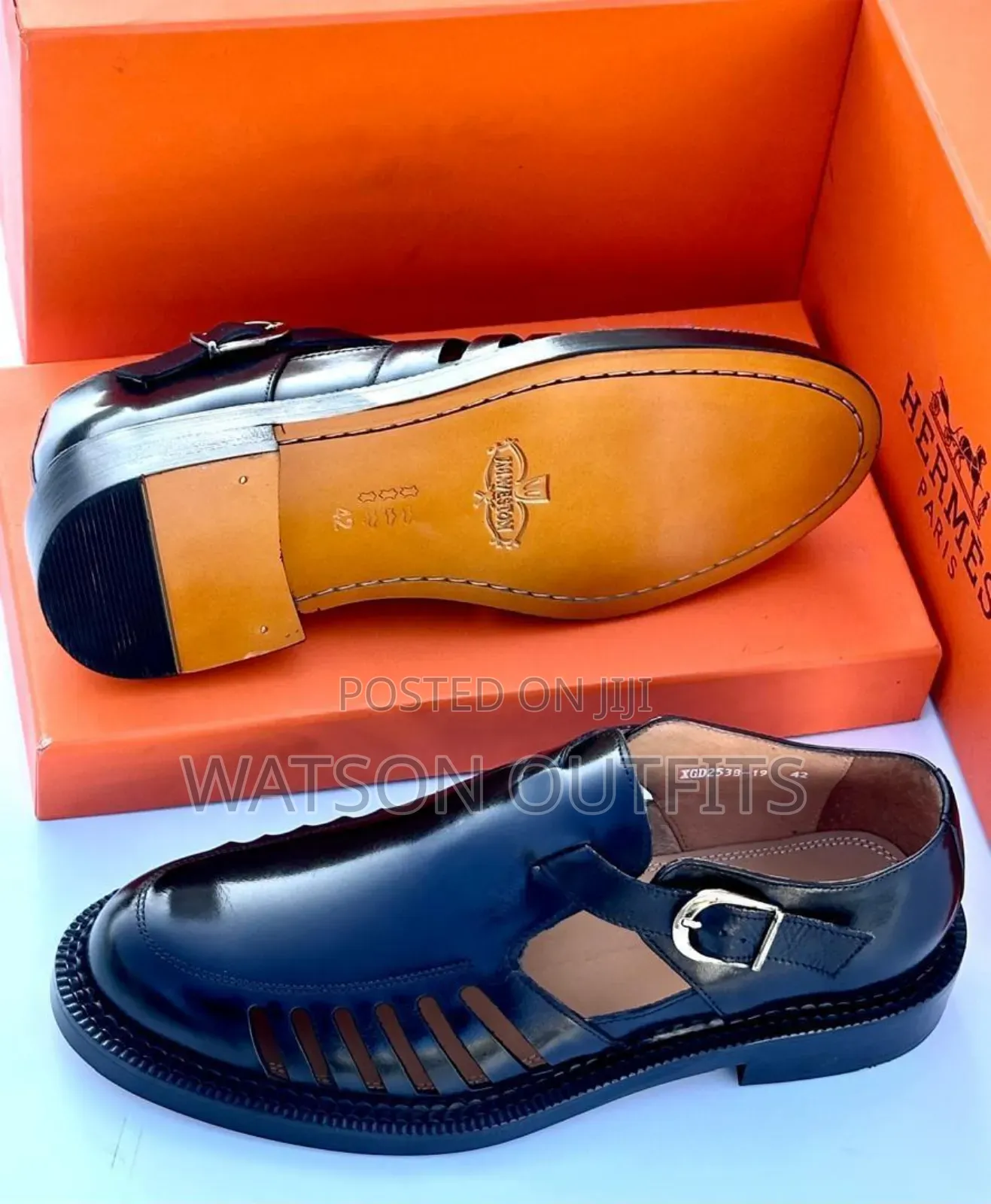 Men's Leather Shoes J.M.Weston Clarks Very Hot