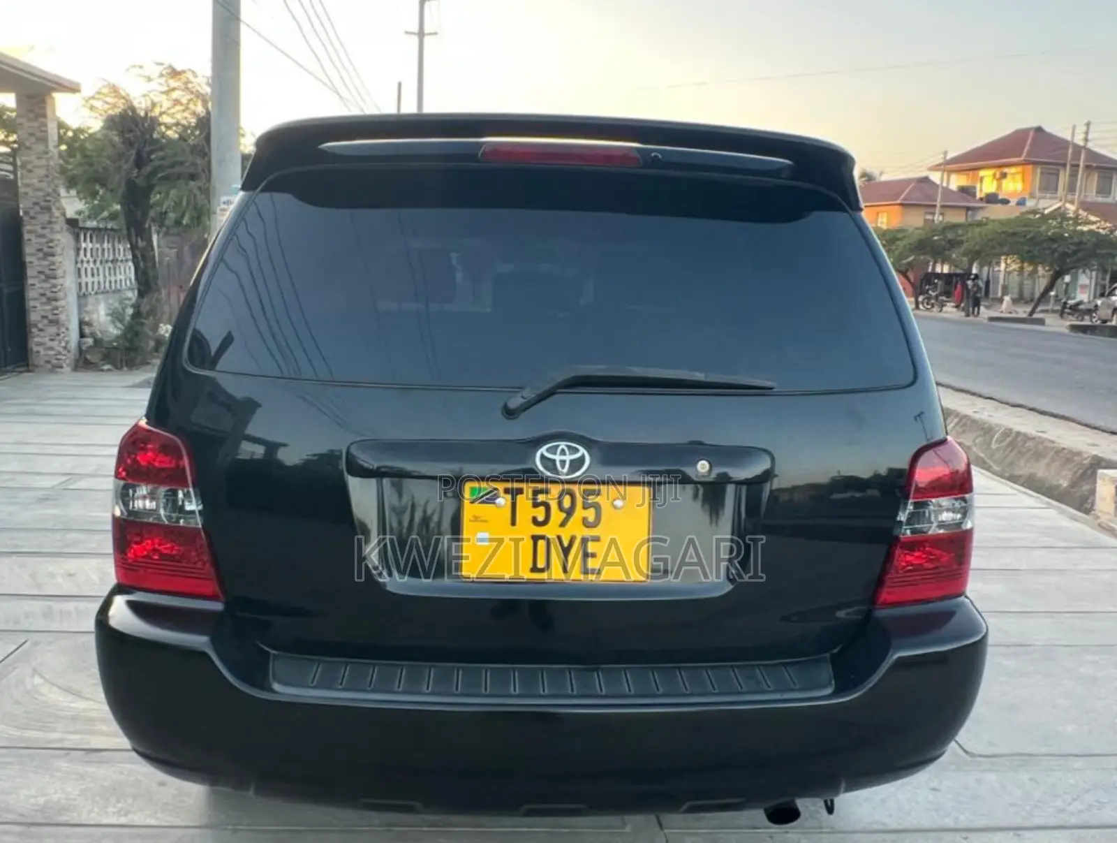Toyota Kluger 2006 Black