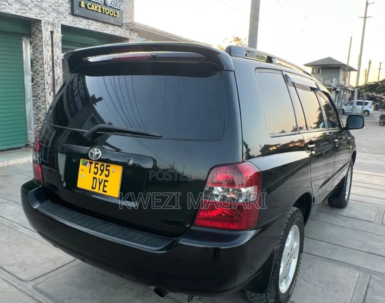 Toyota Kluger 2006 Black