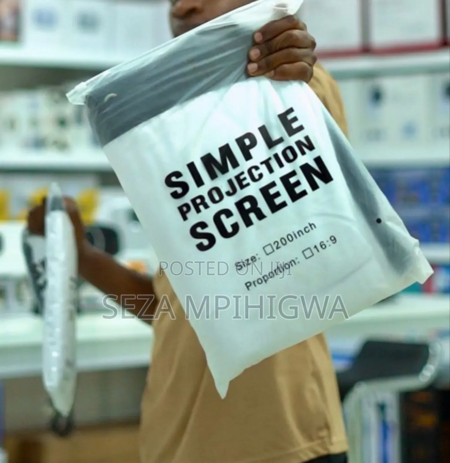 Simple Projection Screen