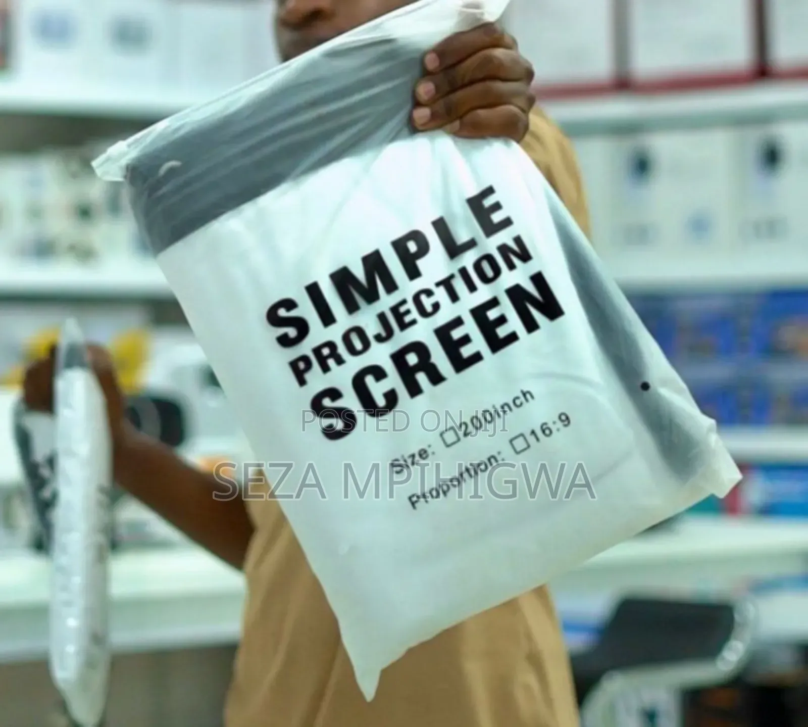 Simple Projection Screen
