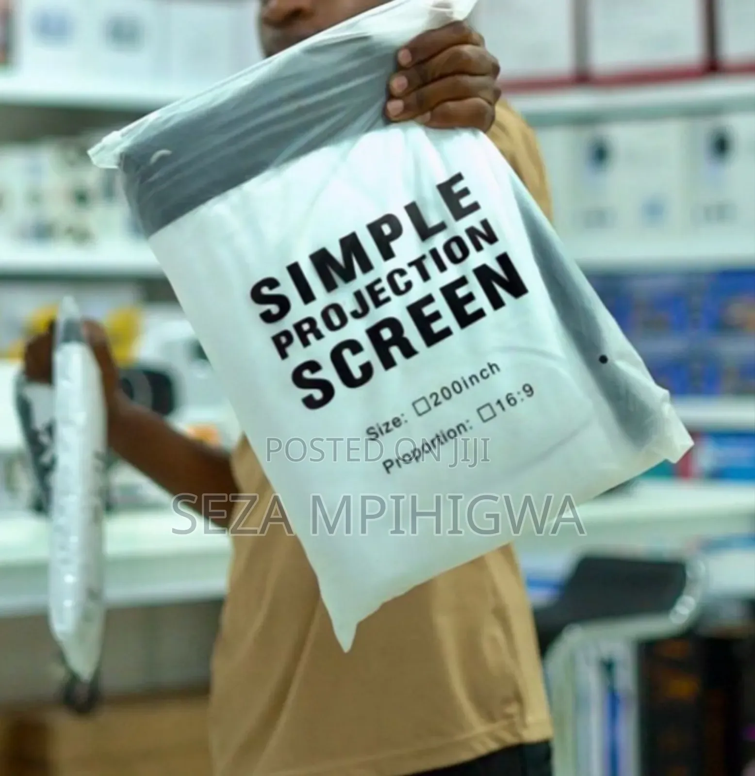 Simple Projection Screen