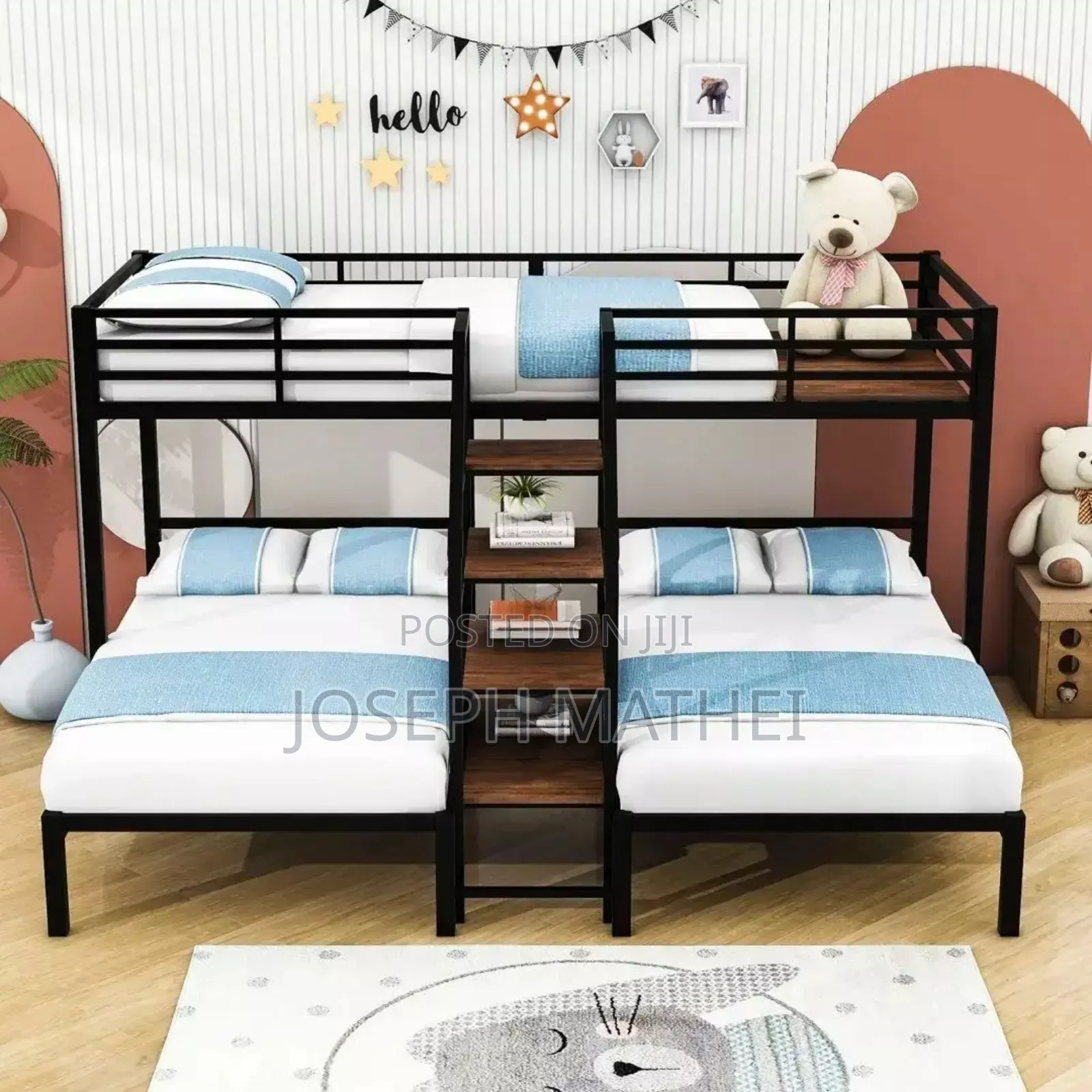 Bunk Bed for Kids 3.5x6 or 3x6 3beds