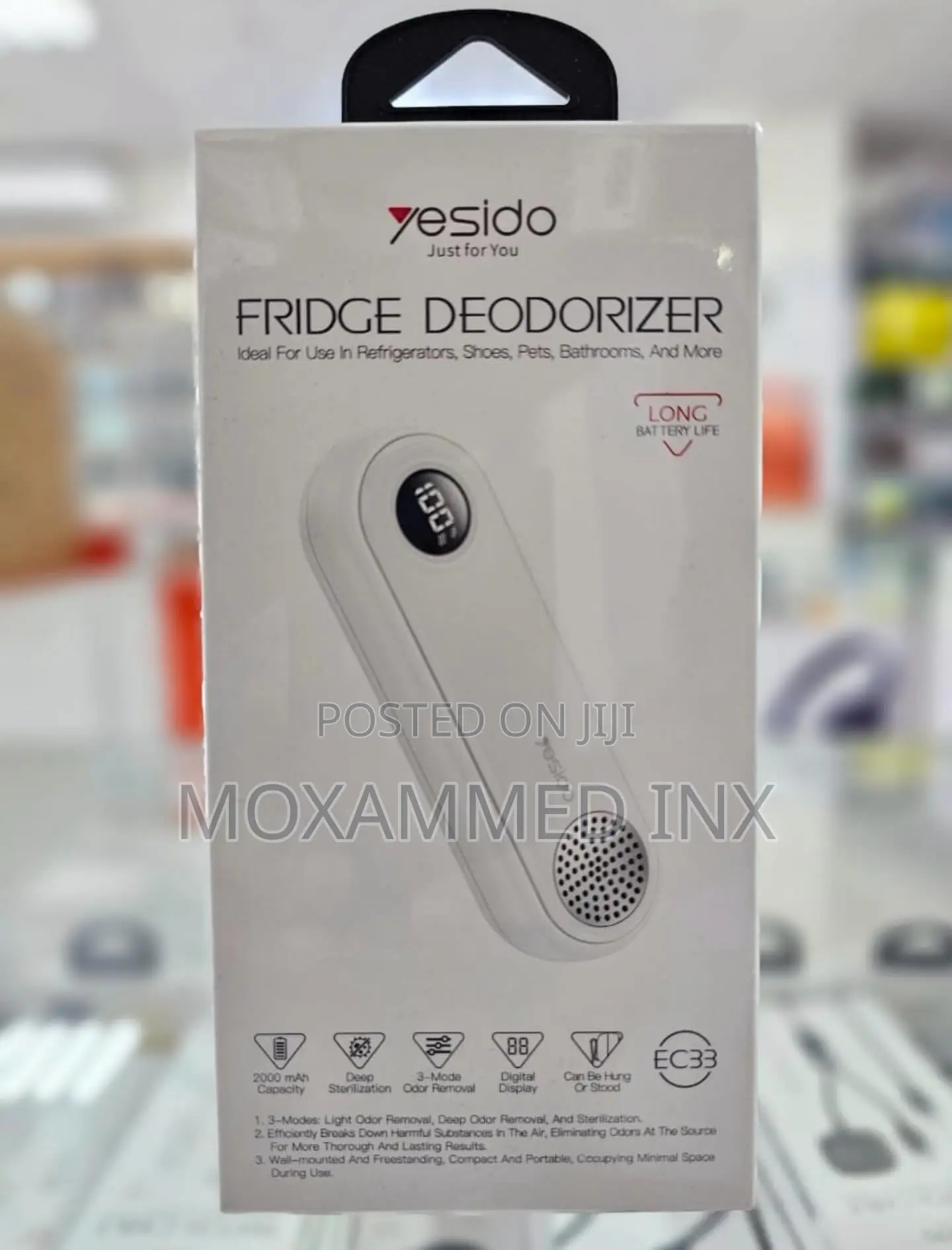 Ec33 Yesido Fridge Deodorizer Also Can Be Used for Shoes