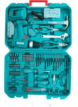 Total 165 PCS Tools Set (Cordless Drill and Tools)