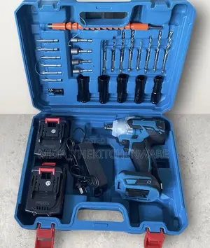 Alhuang 2 in 1 Cordless Impact Wrench - Lithium Battery 21v