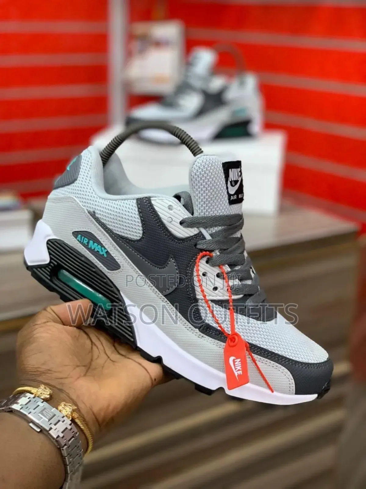 Men's Leather Shoes Nike Airmax Brand Typically Very Top