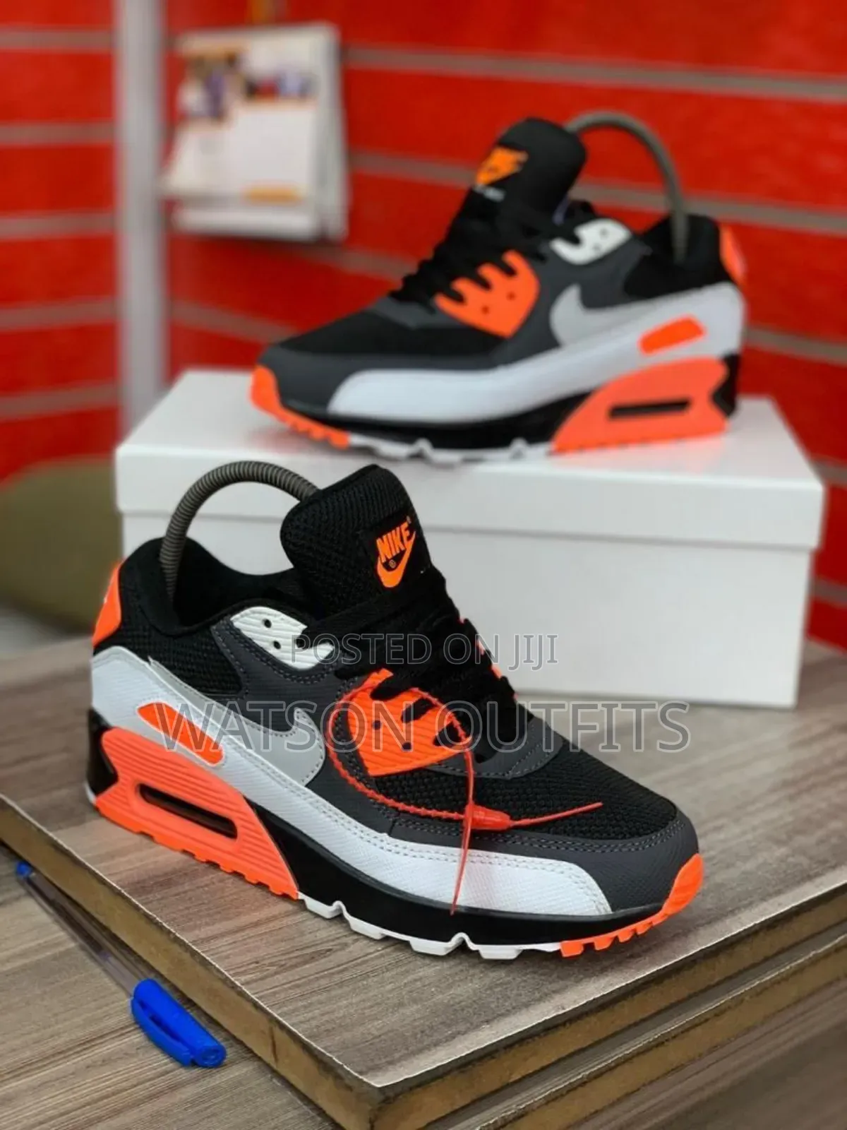 Men's Leather Shoes Nike Airmax Brand Typically Very Top