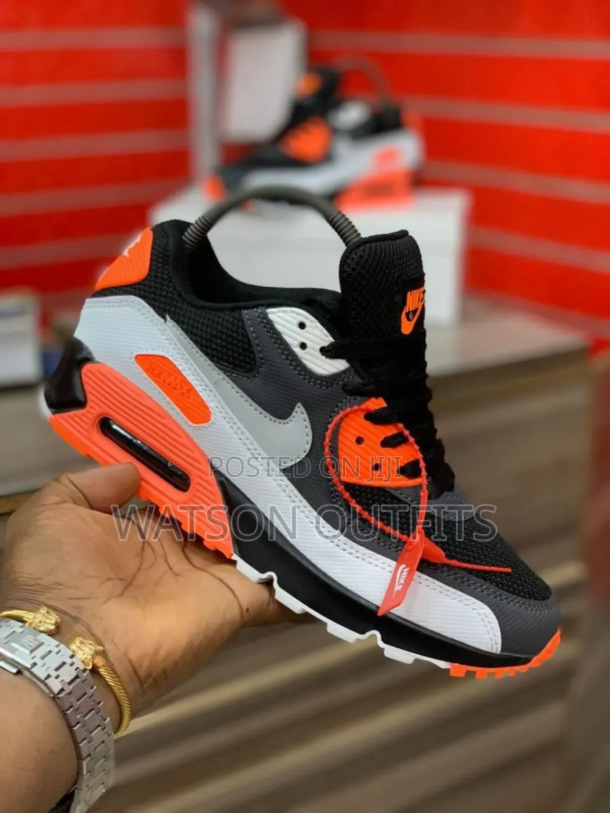 Men's Leather Shoes Nike Airmax Brand Typically Very Top