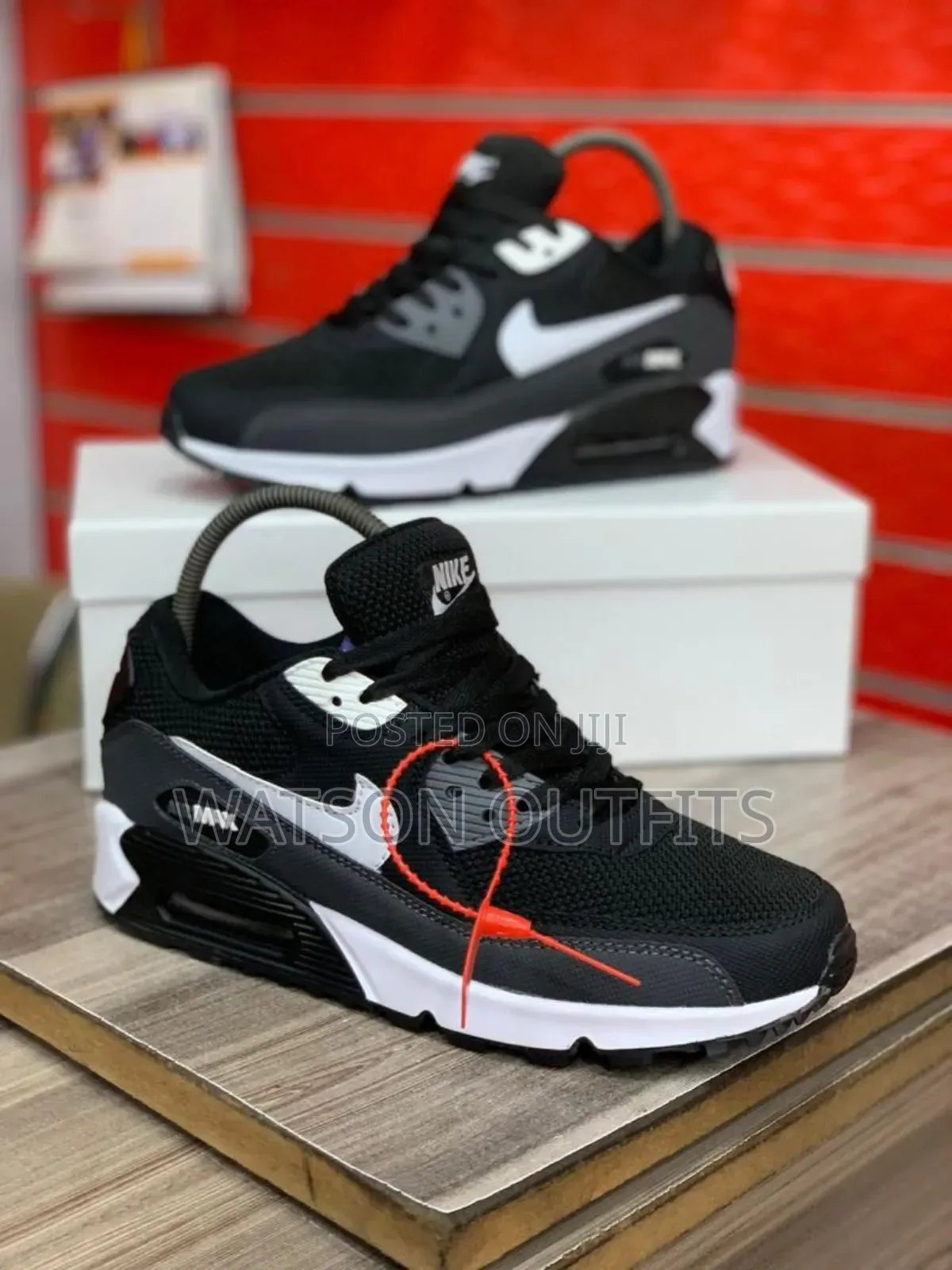 Men's Leather Shoes Nike Airmax Brand Typically Very Top