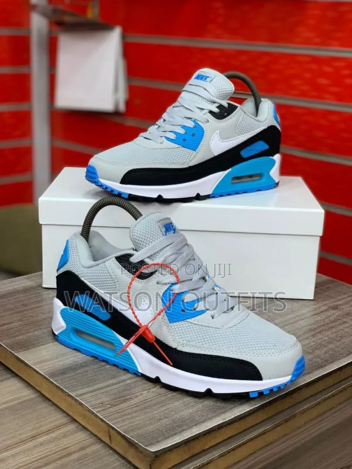 Men's Leather Shoes Nike Airmax Brand Typically Very Top