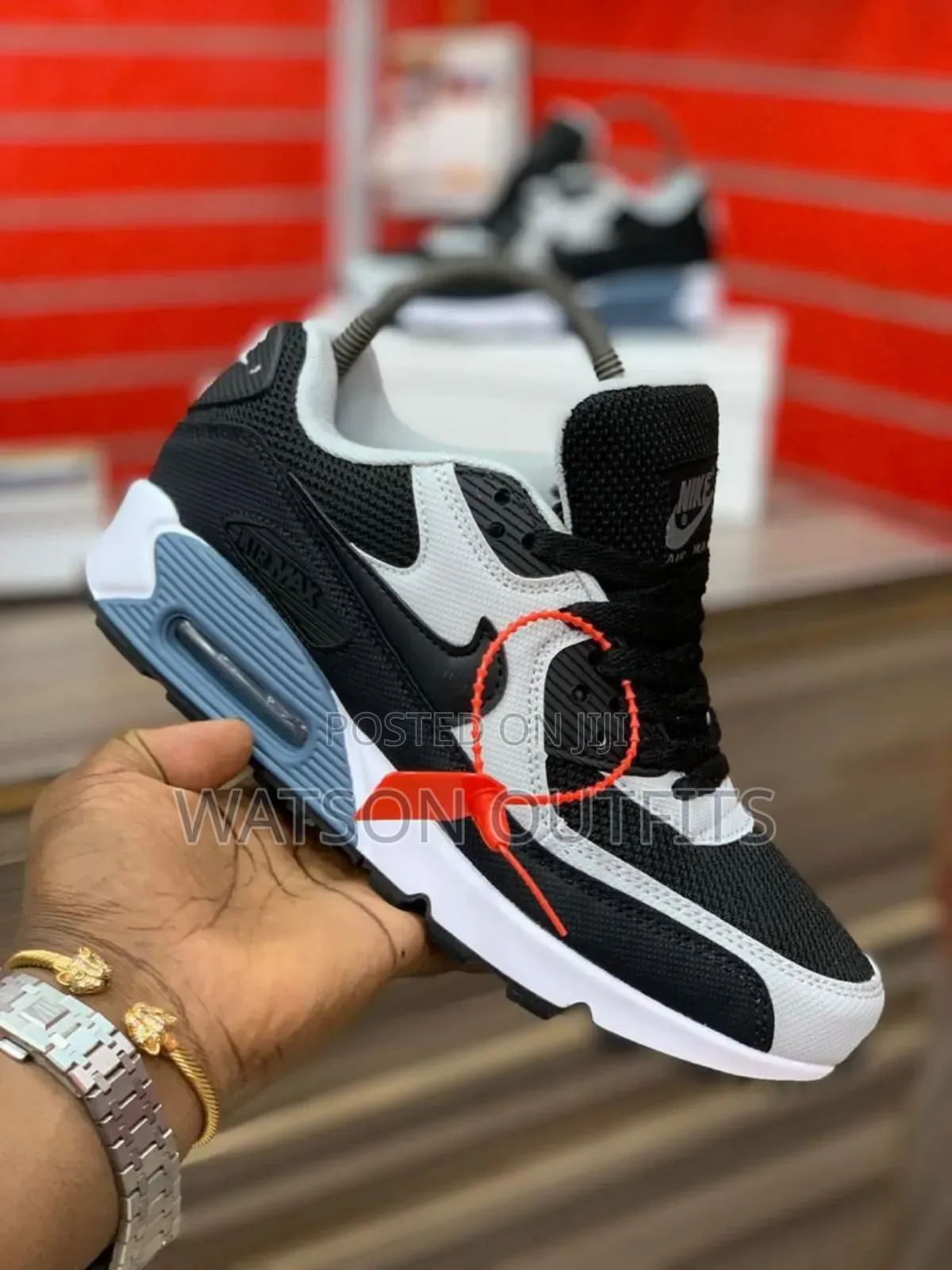 Men's Leather Shoes Nike Airmax Brand Typically Very Top