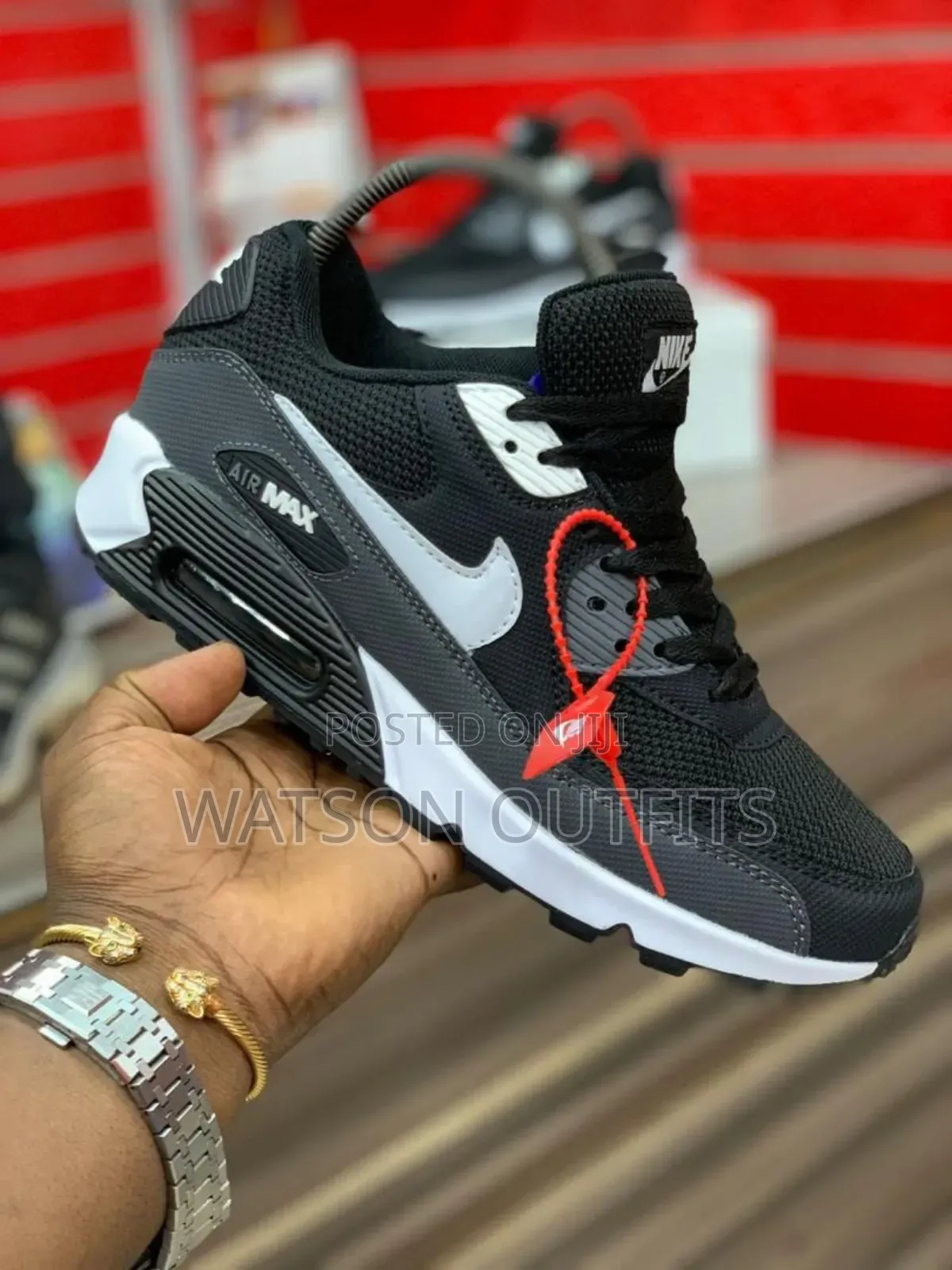 Men's Leather Shoes Nike Airmax Brand Typically Very Top