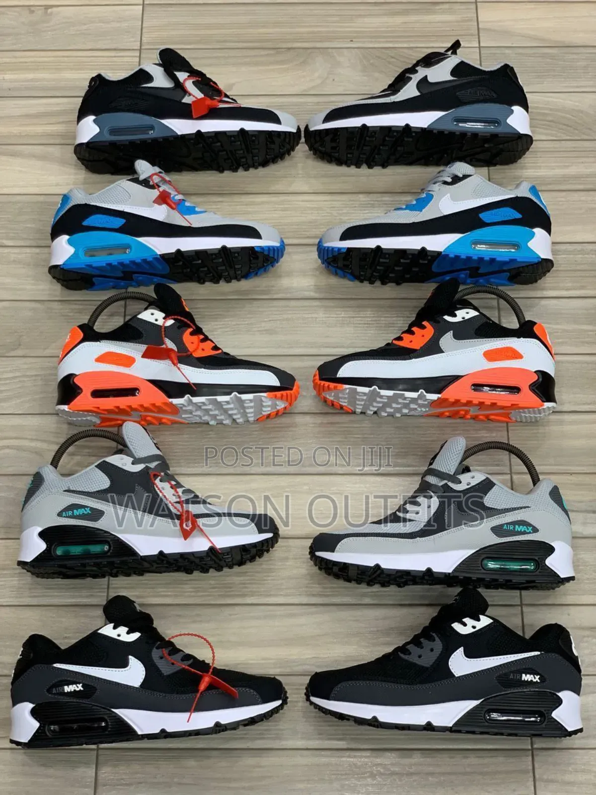 Men's Leather Shoes Nike Airmax Brand Typically Very Top