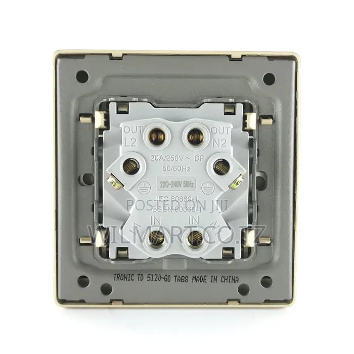 Tronic 20a Double Pole Switch