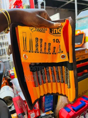 Hammer Drill Bit And Chisel 10pcs Ingco