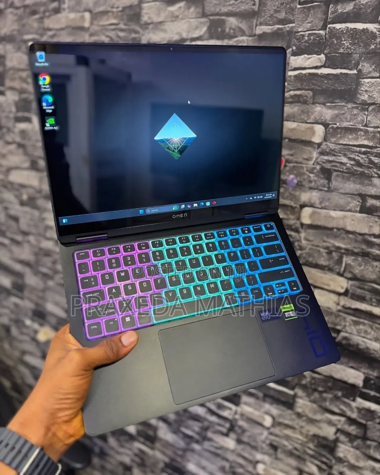 New Laptop HP Omen Transcend 14-Fb0023dx 16GB Intel Core Ultra 7 SSD 1T