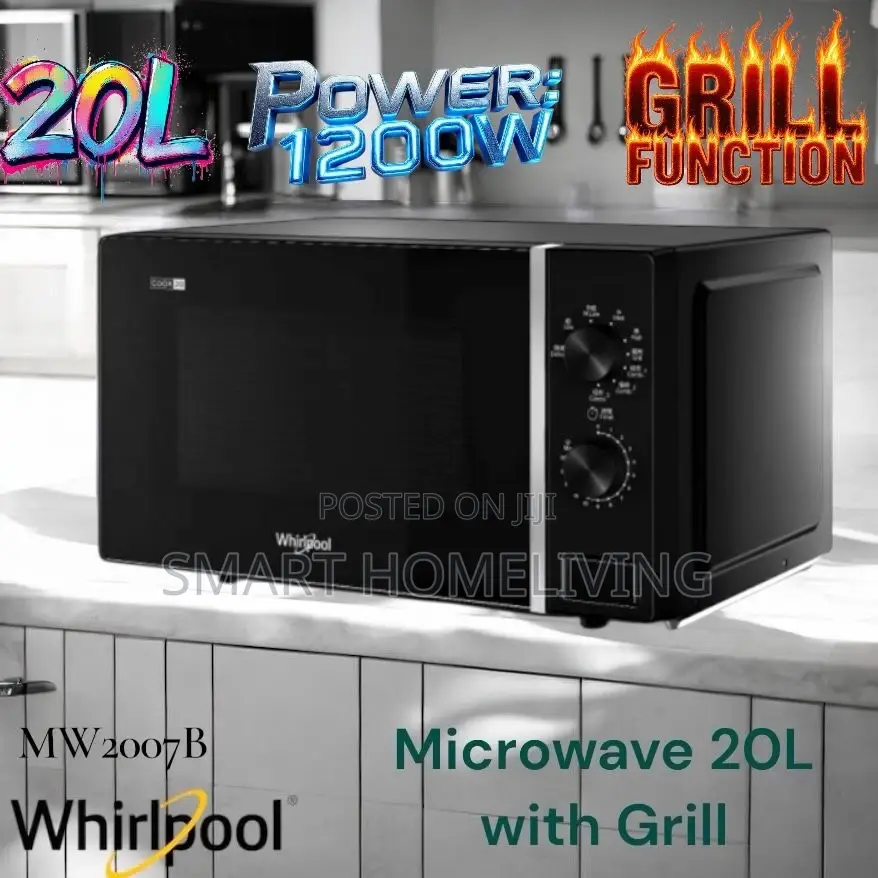 Whirlpool Microwave 20l With Grill Function