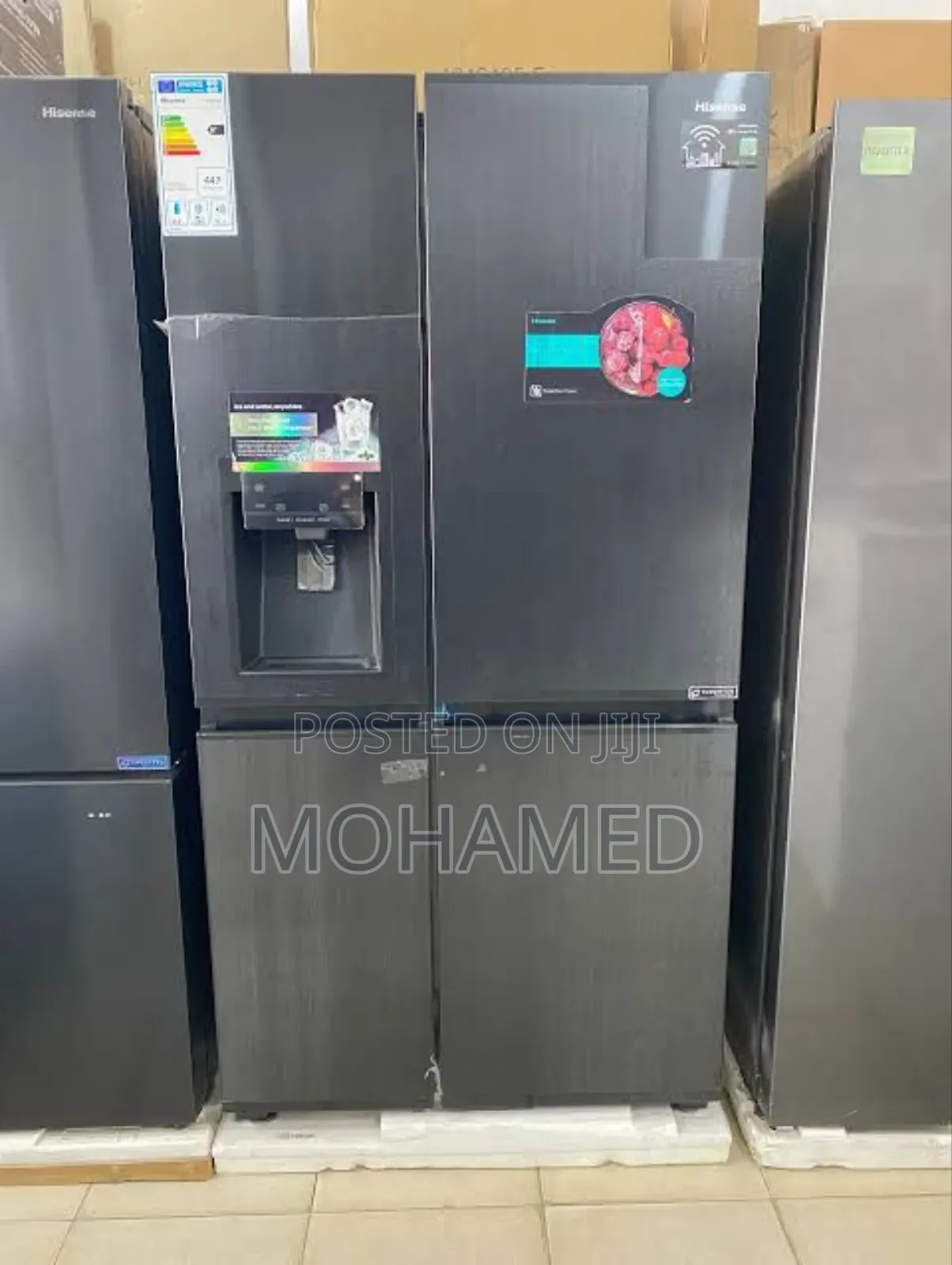 Hisense Refrigirator H780sb-idl.Wd || With Ice Maker (601l) -