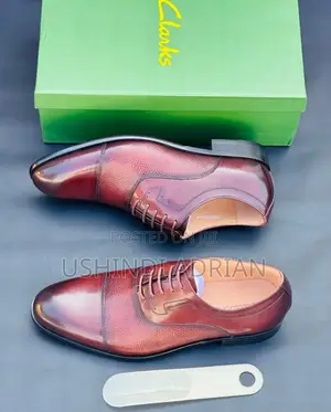 Clarks Men Leather Shoes – Hadhi Ya Kweli
