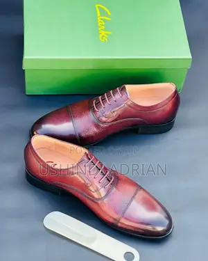 Clarks Men Leather Shoes – Hadhi Ya Kweli
