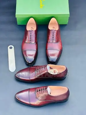Clarks Men Leather Shoes – Hadhi Ya Kweli