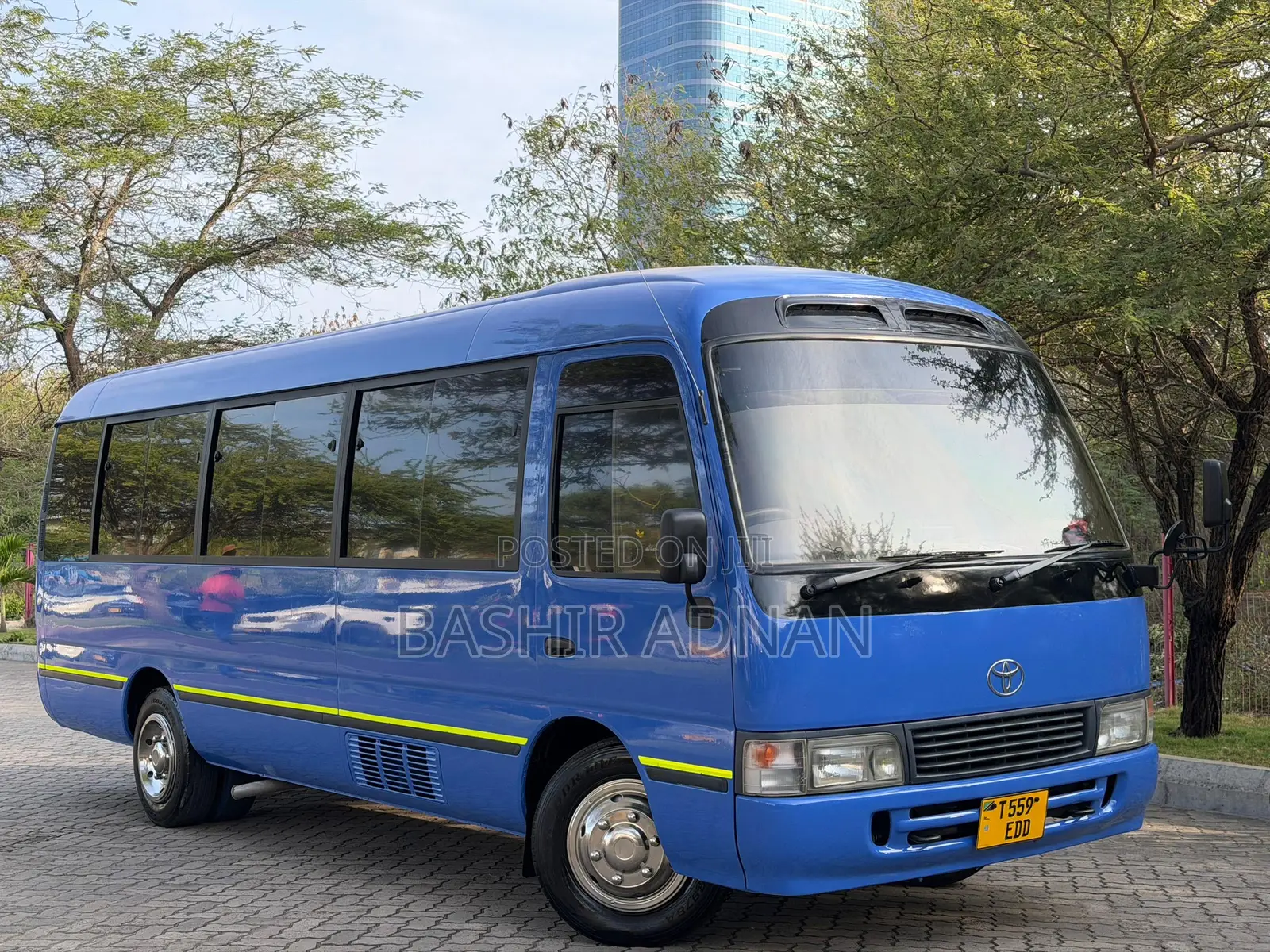 Toyota Coaster 1996 Blue