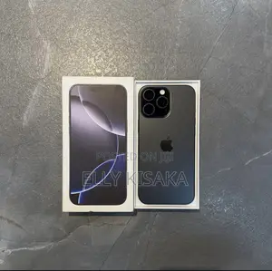 New Apple iPhone 16 Pro Max 256 GB Black