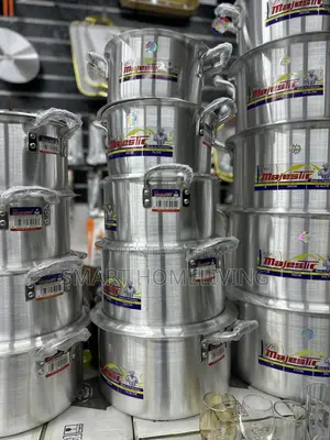 No.#4 Majestic Brand Aluminum Cooking Pots (Sufuria).