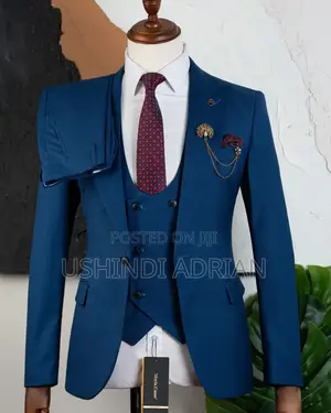 Platinum Boss Three Piece Suti–Suti Ya Bosi Wa Kipekee