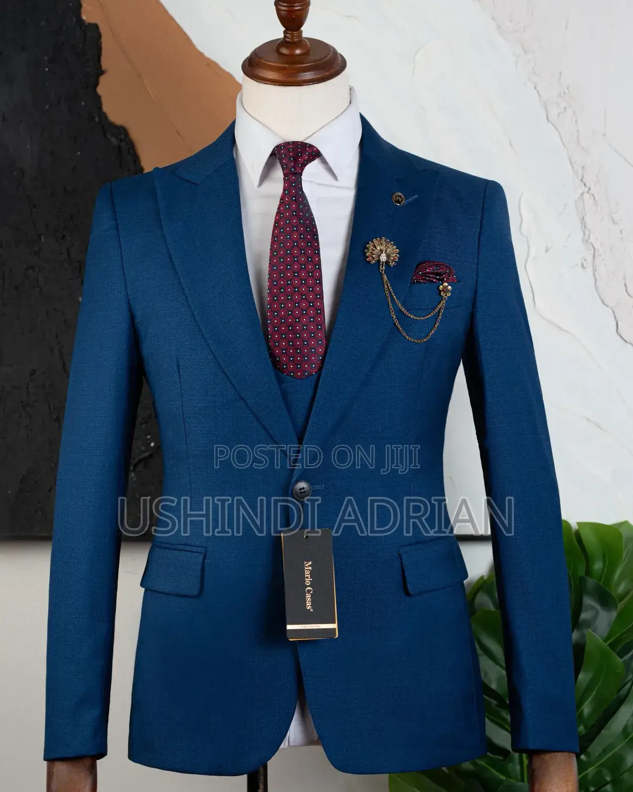 Platinum Boss Three Piece Suti–Suti Ya Bosi Wa Kipekee