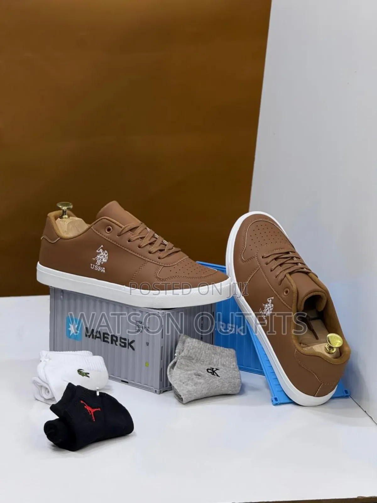Men's Leather Shoes Bee and Uspa Brand New and Original