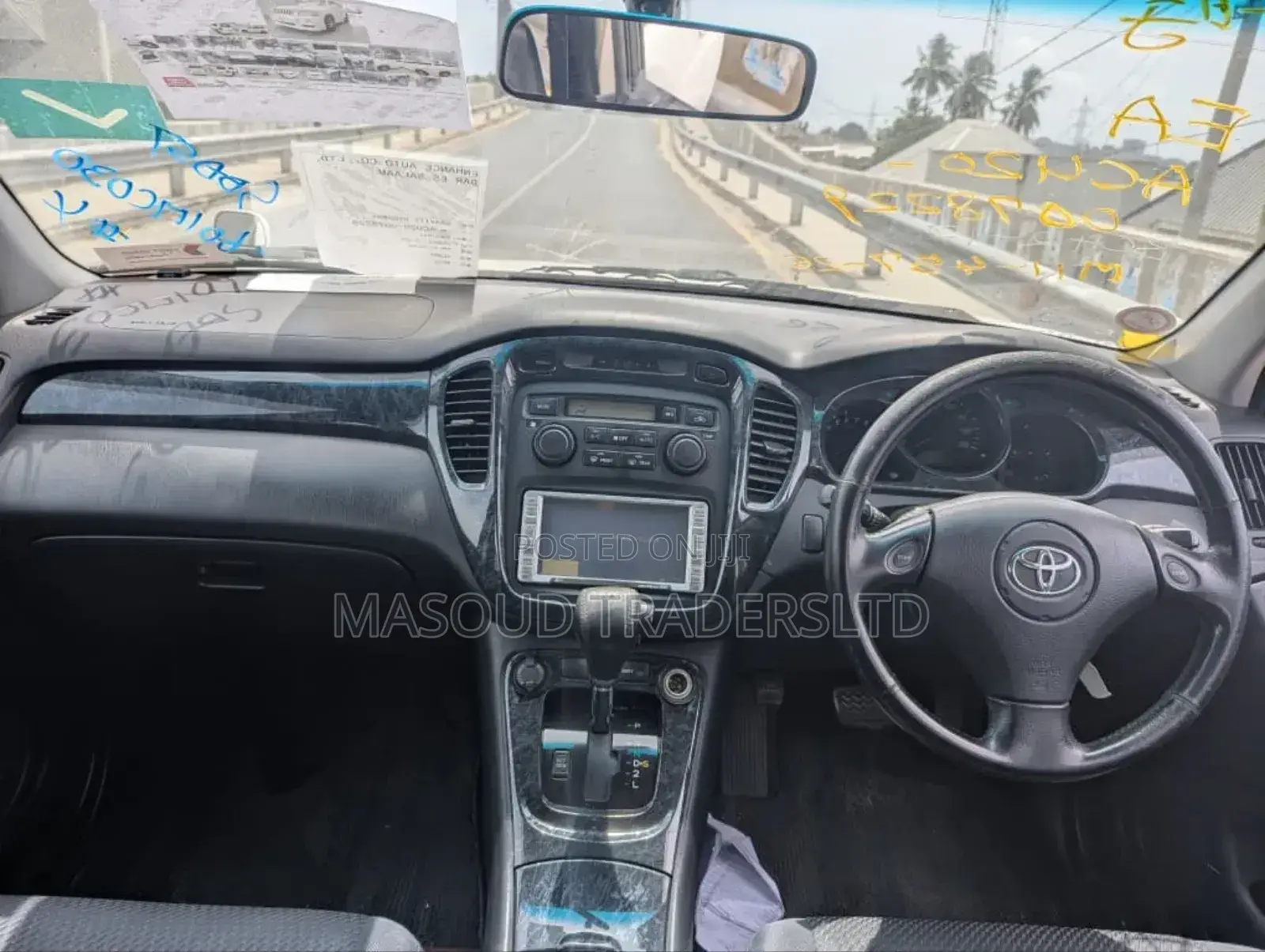 Toyota Kluger 2003 White