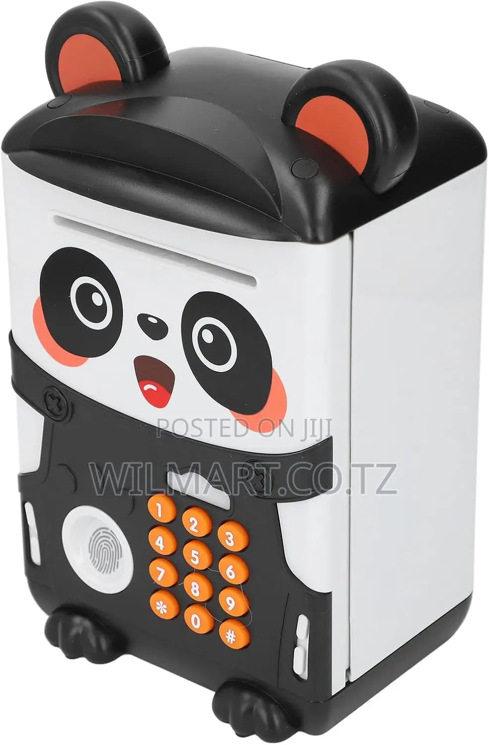Panda Shape Fingerprint Money Bank For Kids - Bby567l