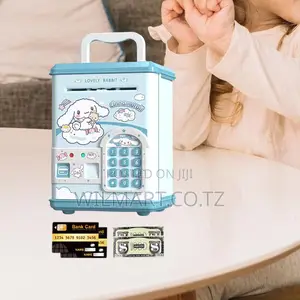 Atm Piggy Bank For Kids Educational Fingerprint Recognition - Bby235l