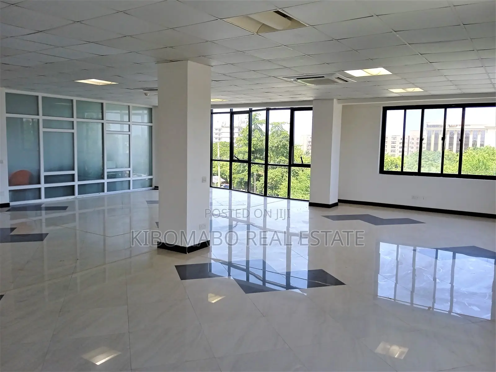 80 - 250 SQM Office Space, Modern Partitioned Rental Upanga || CBD