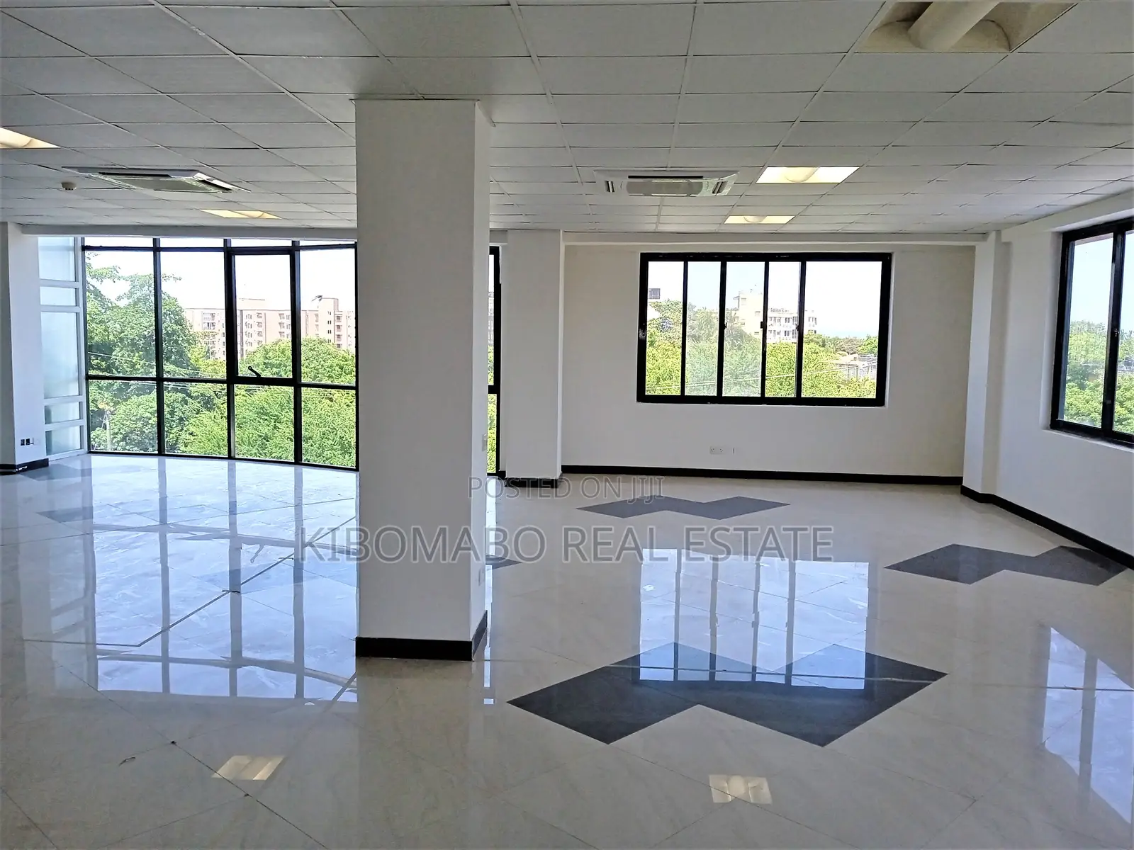 80 - 250 SQM Office Space, Modern Partitioned Rental Upanga || CBD