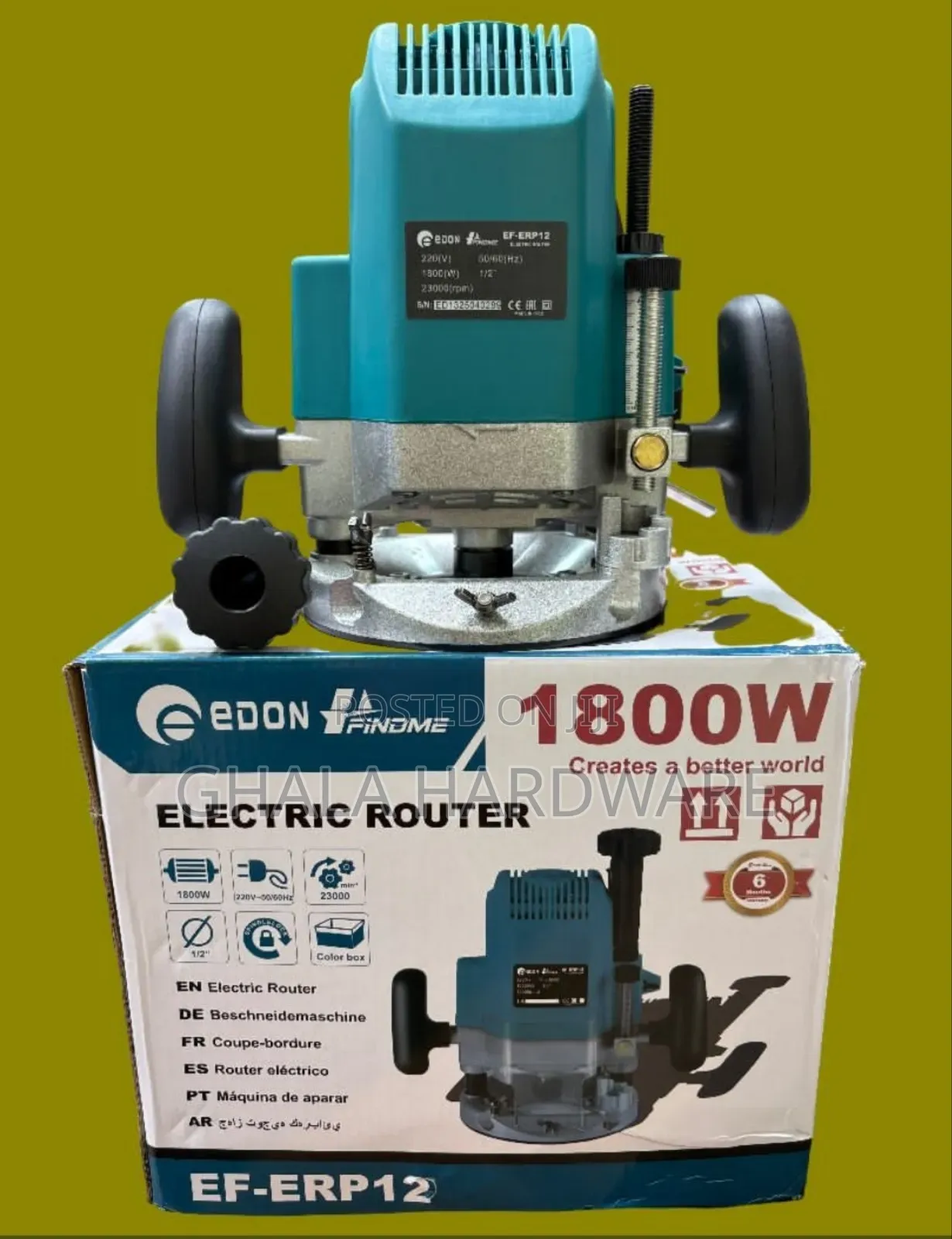 12mm Router Mkubwa Ef-Erp12 Edon-Findme