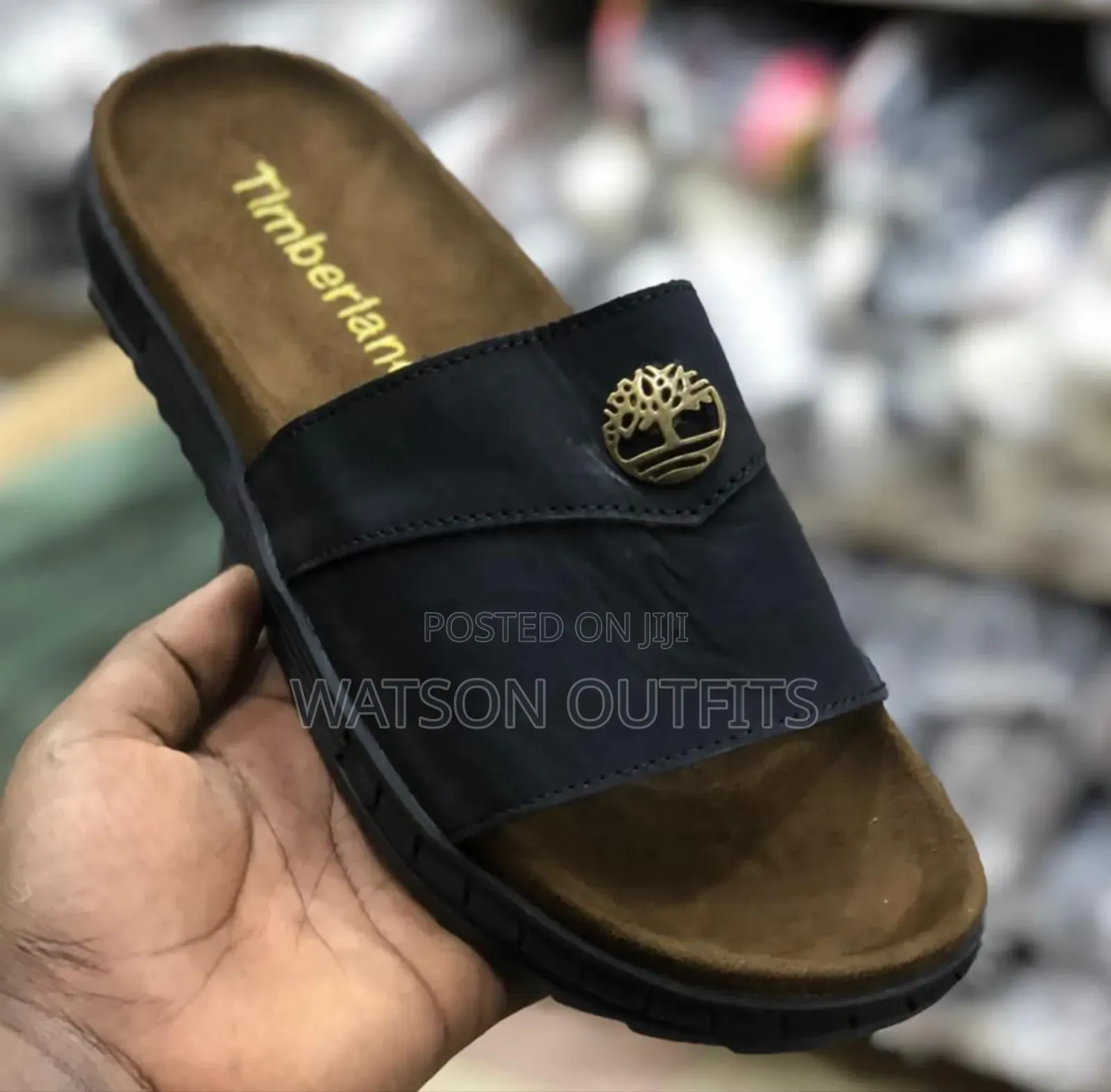 Men's Leather Sandal Shoes New and Original Timberland Brand