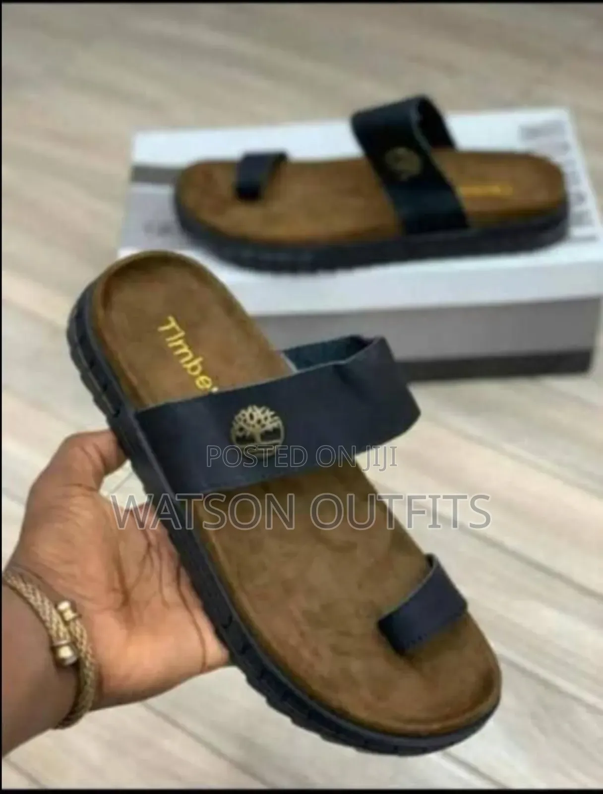 Men's Leather Sandal Shoes New and Original Timberland Brand
