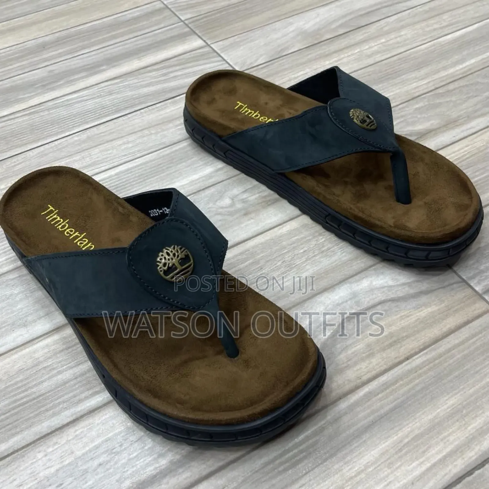 Men's Leather Sandal Shoes New and Original Timberland Brand