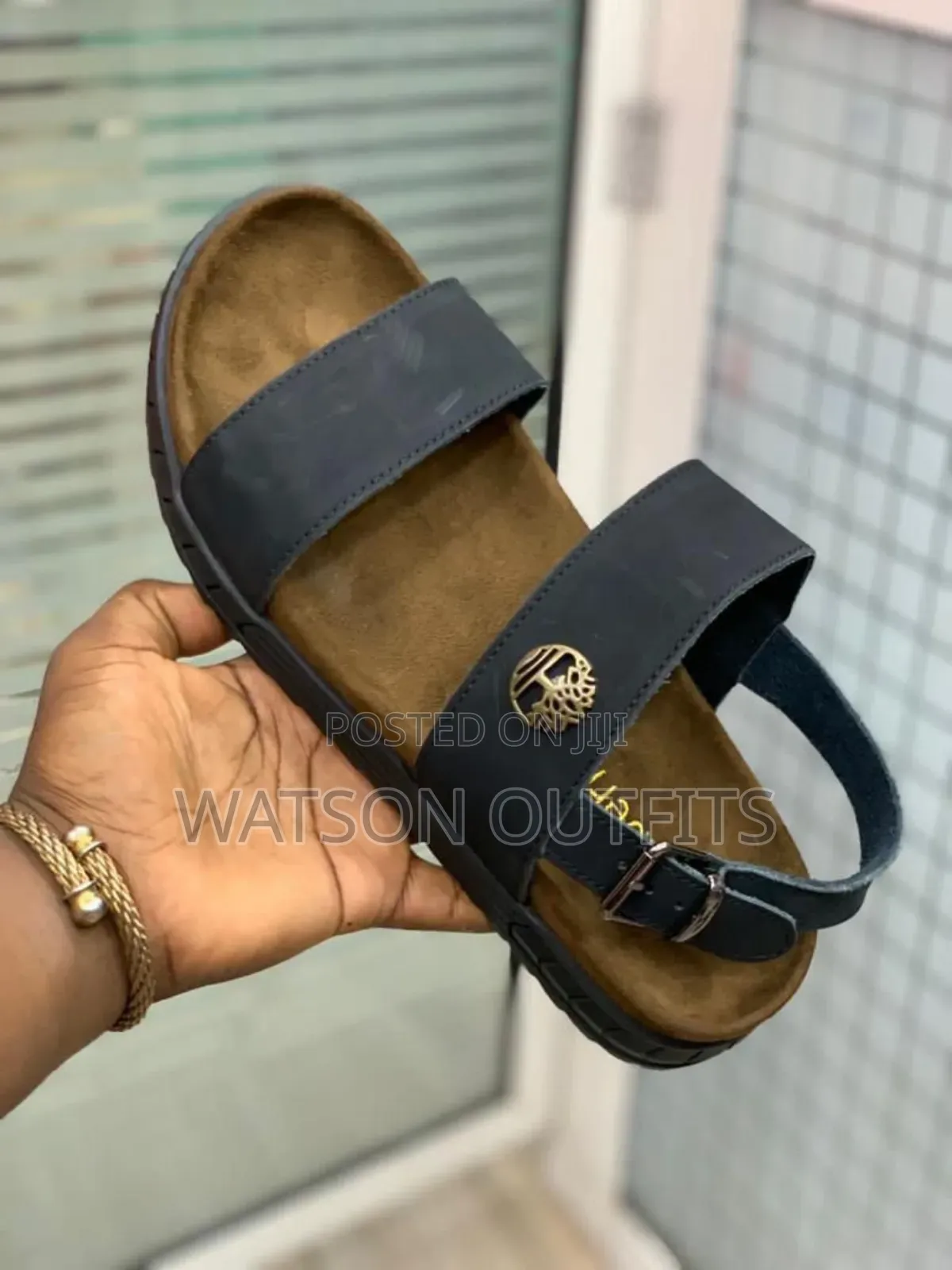 Men's Leather Sandal Shoes New and Original Timberland Brand