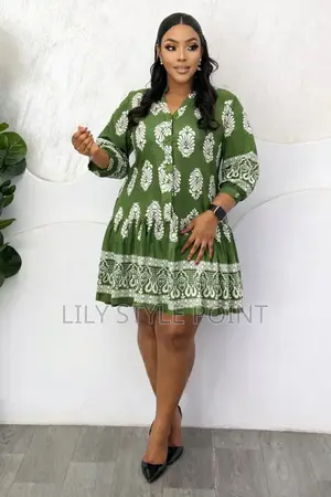 New Floral Loose Dress