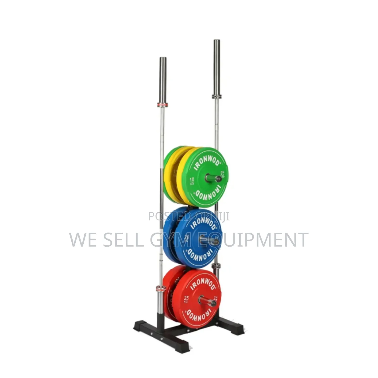 Olympic Weight Plate Rack Barbell Holder