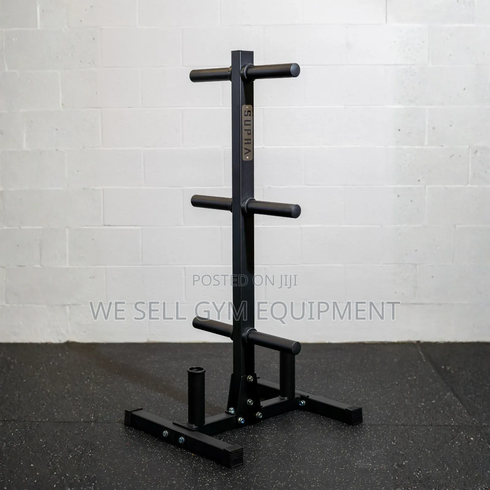 Olympic Weight Plate Rack Barbell Holder
