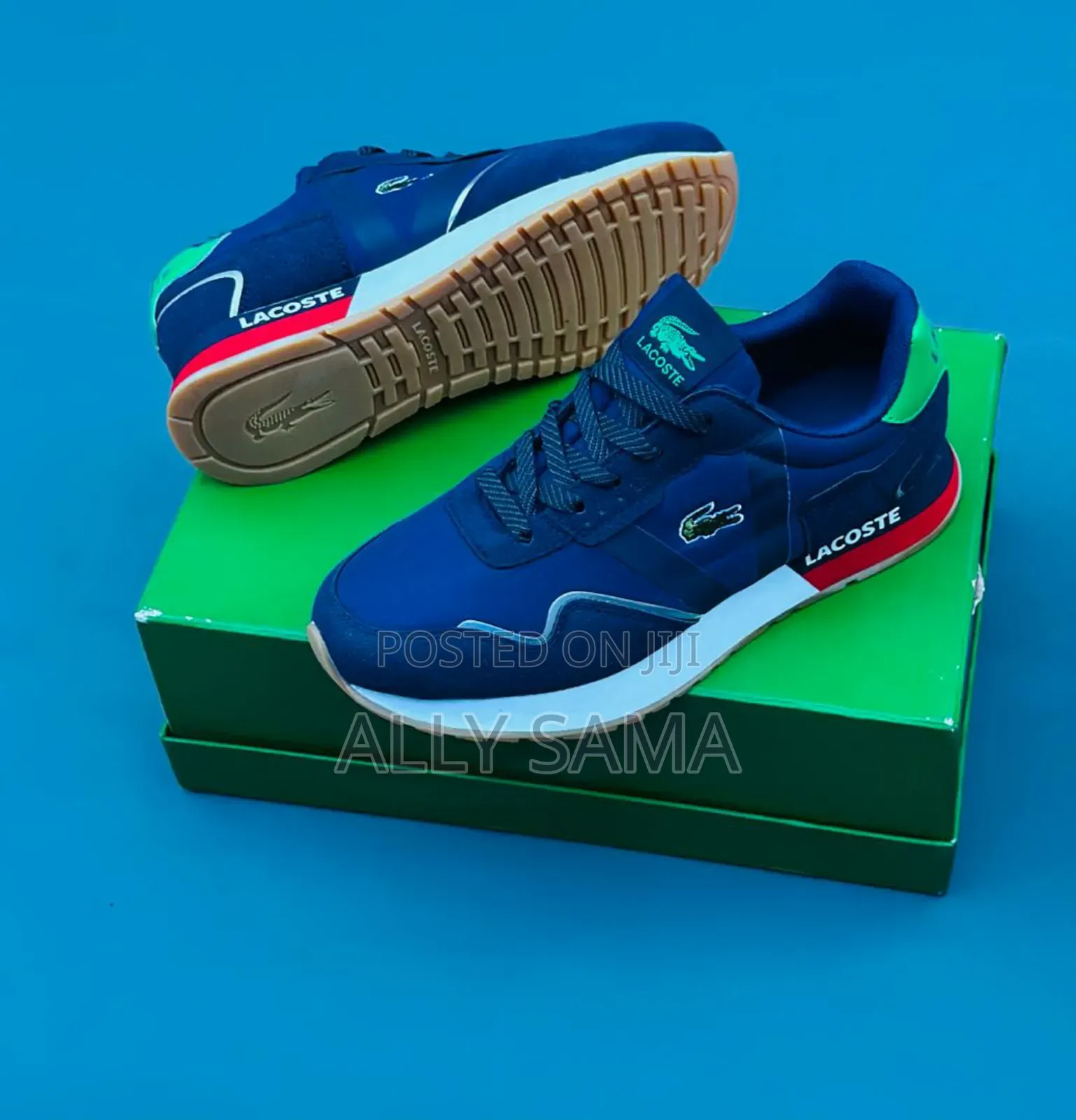 Men's Sneakers Lacoste Material Canvas Leather