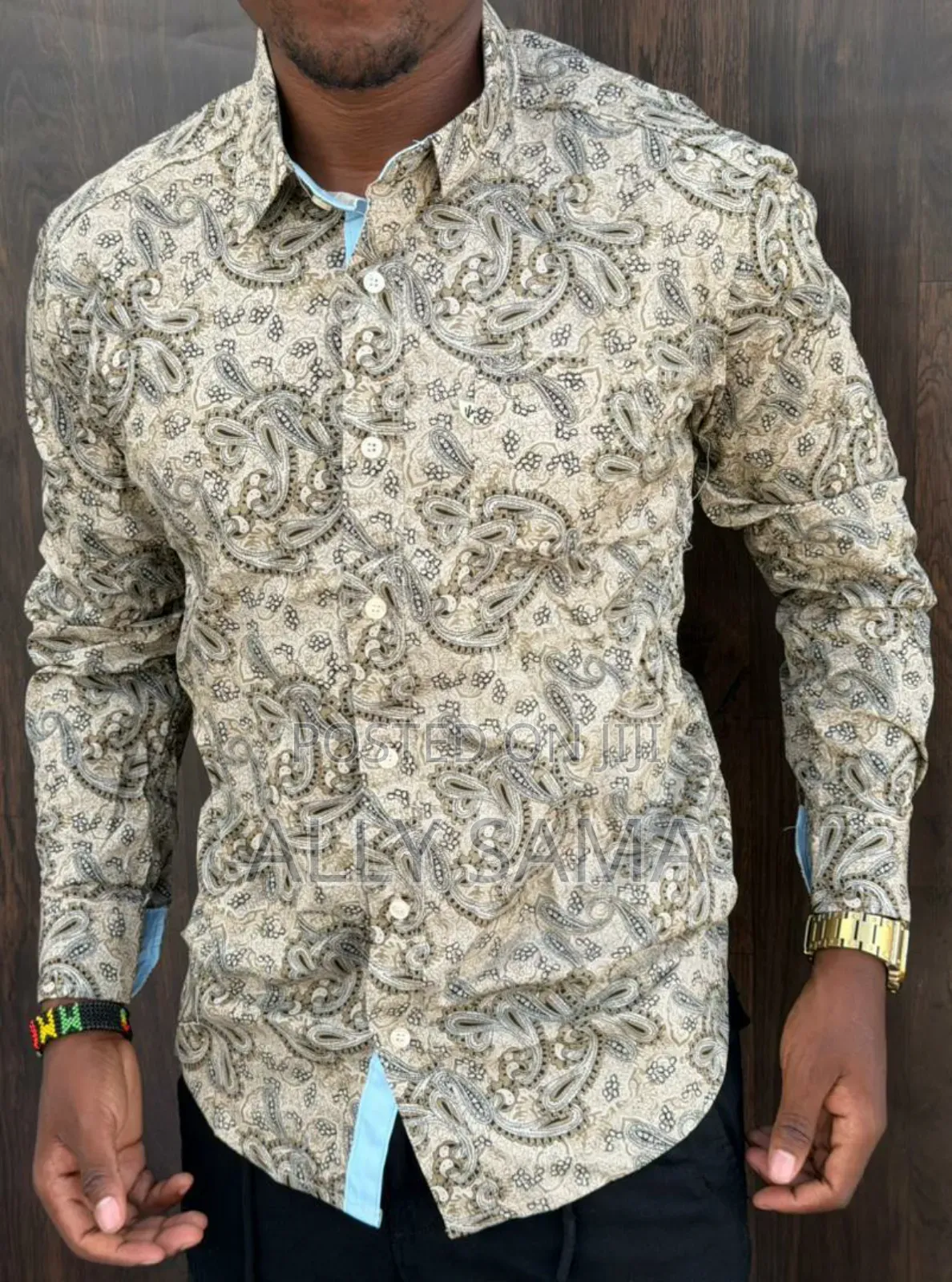 Mensmen's Shirt Material Cotton